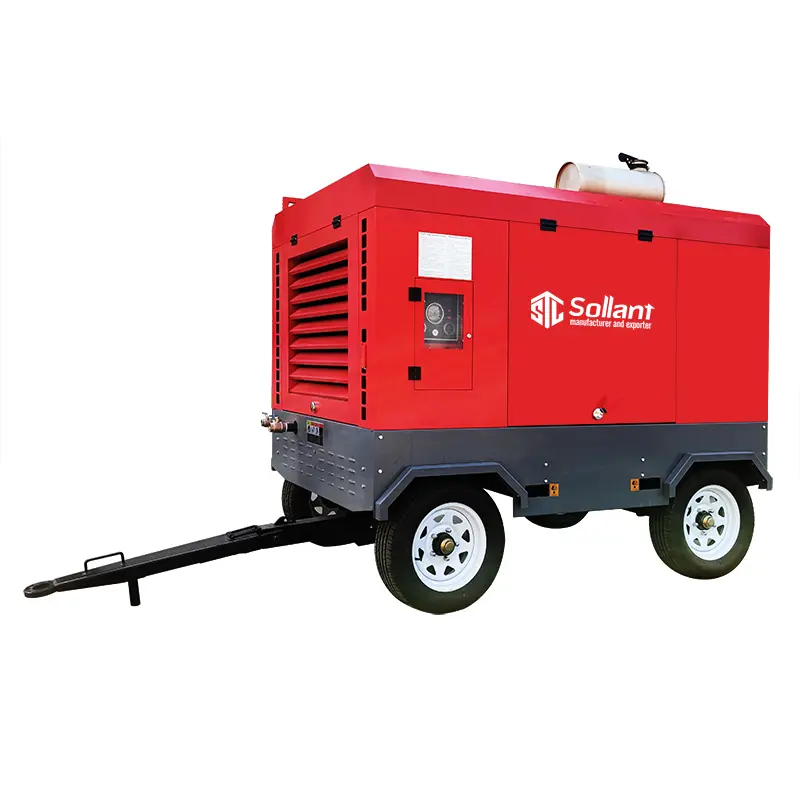 Portable Diesel Air Compressor - Image 2