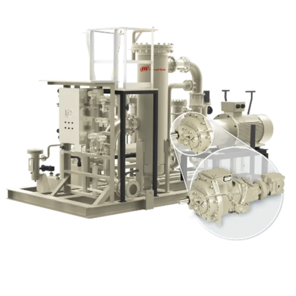 Gas Screw Compressor with Long-Term Reliability