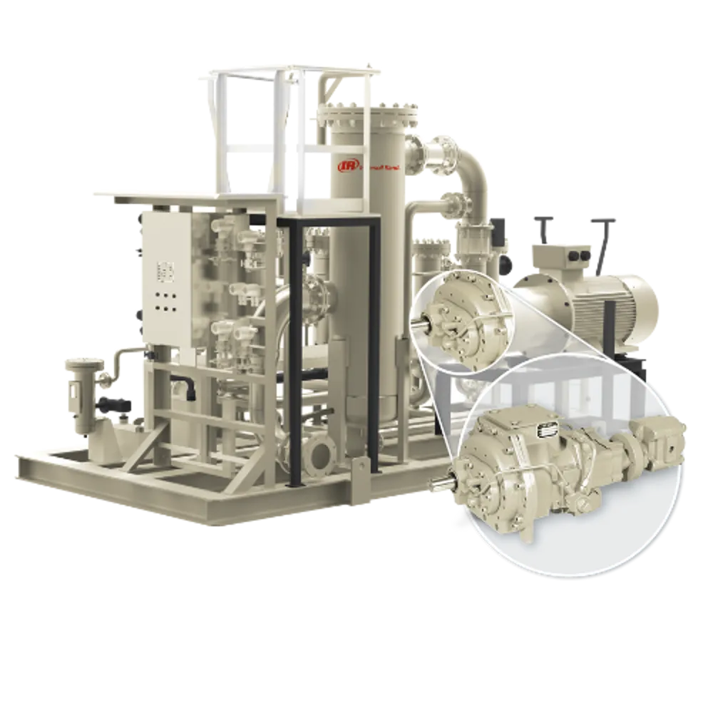Gas Screw Compressor with Long-Term Reliability
