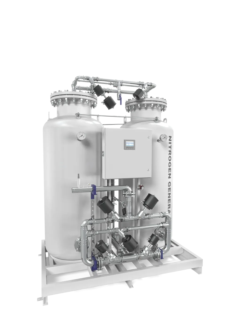 Ultra-High Purity Modular Nitrogen Generators 95% to 99. 9995% Purity N Series