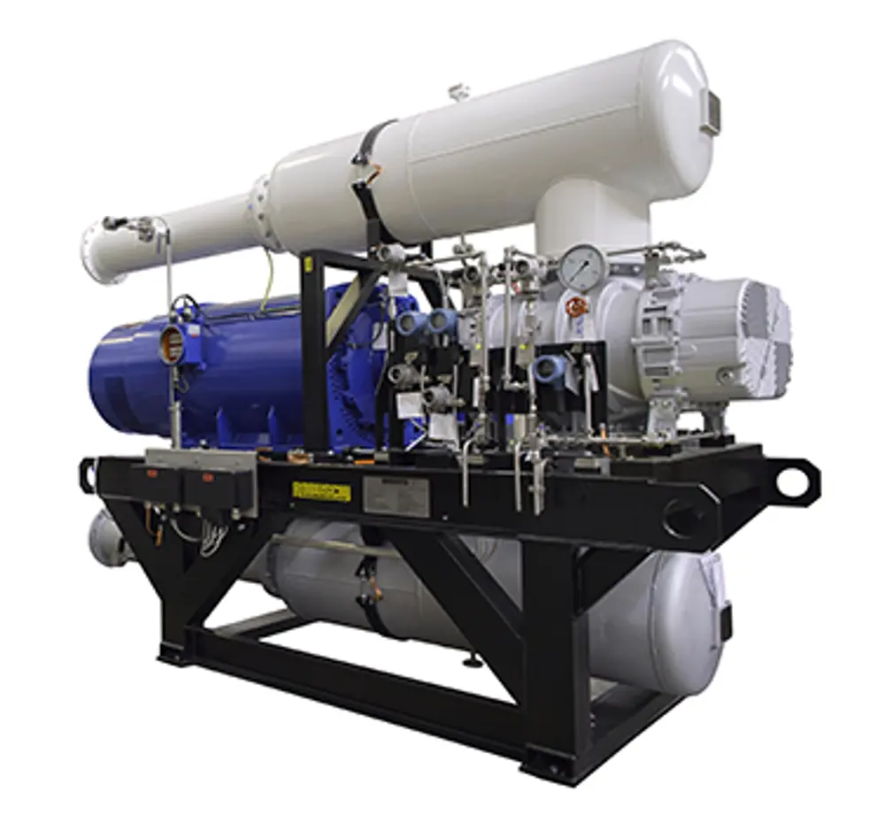 Blower and Screw Compressor System